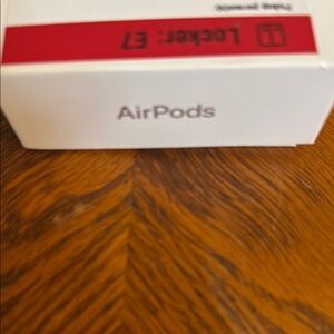 Apple AirPods in White Box